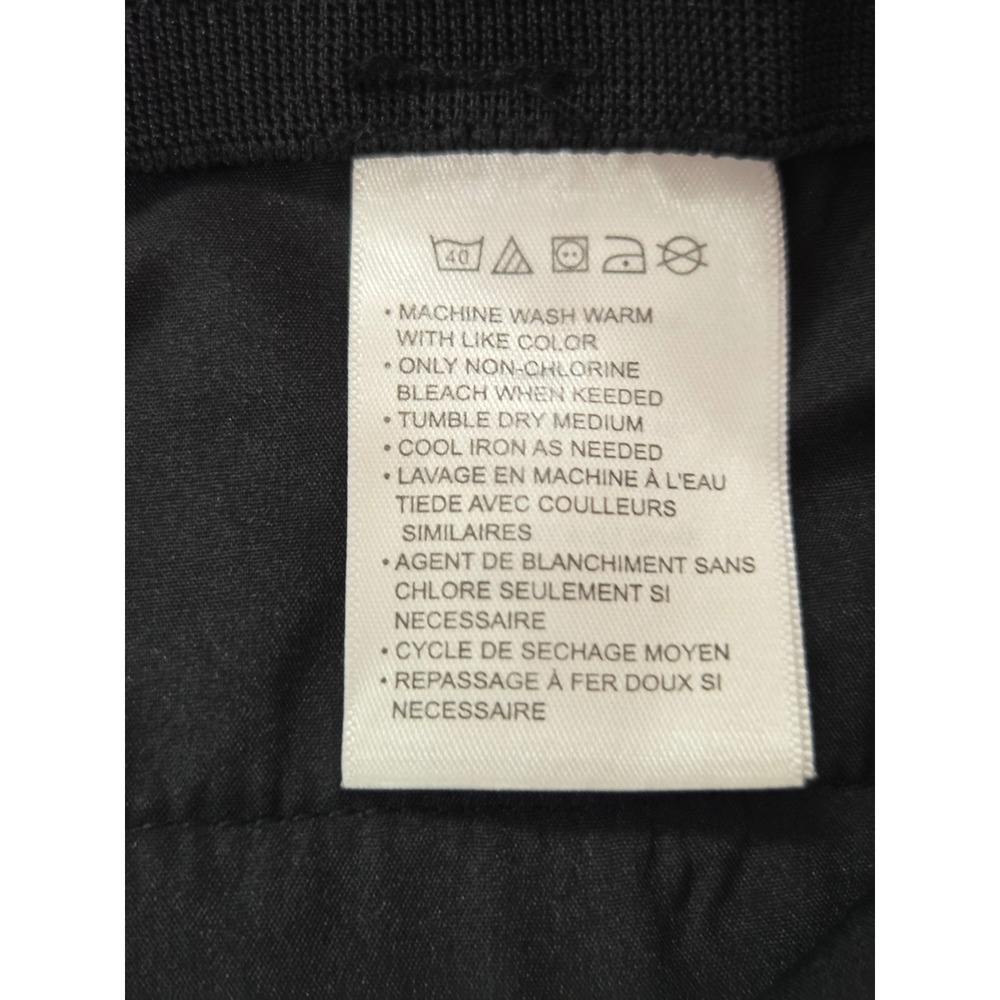 CM Silver Edition Men Black Flat Front Dress Pants Slacks 50x32 Polyester Office - Picture 8 of 10